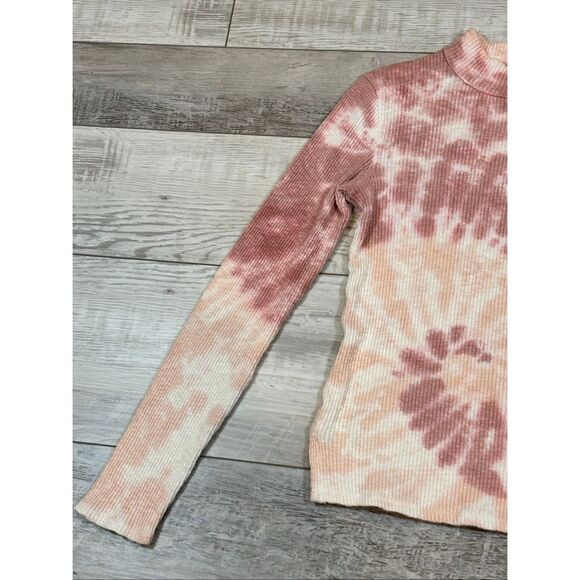 We The Free by Free People tie-dye long sleeve ribbed shirt size S - Picture 3 of 12
